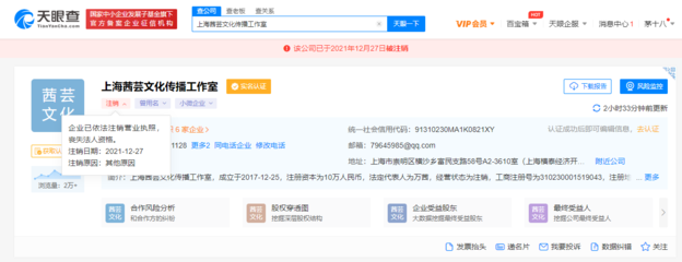 万茜上海茜芸文化工作室注销后，公司名下商标与舞台艺术造型策划业务如何处理？